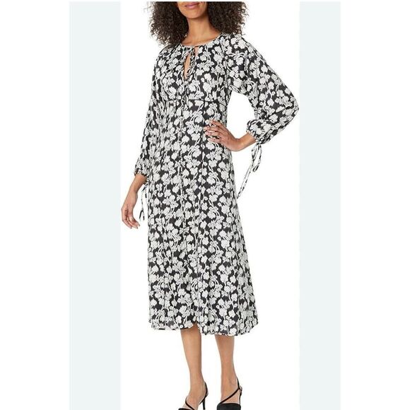 Rebecca Taylor Alicia Fleur Midi Dress - Picture 5 of 16